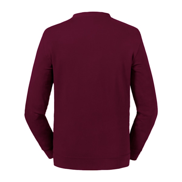 Russell Vuxen Unisex Ren Ekologisk Vändbar Sweatshirt XS Bur Burgundy XS