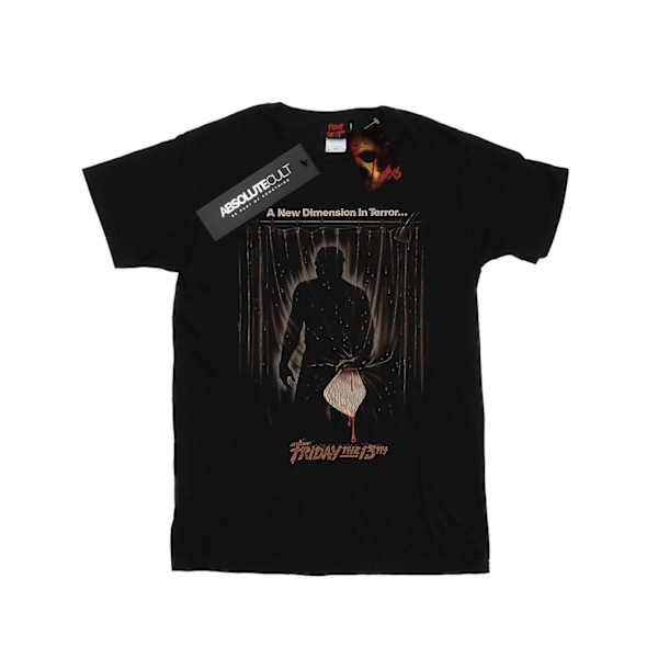 Friday The 13th Herr Dusch Poster T-Shirt 3XL Svart Black 3XL