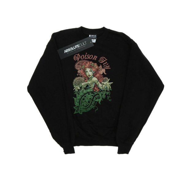 DC Comics Herr Poison Ivy Paisley Sweatshirt XL Svart Black XL