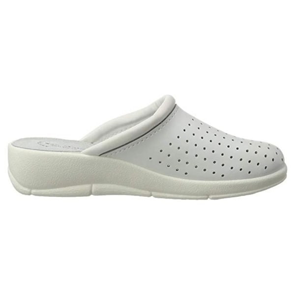 Dek Damskor/Damtofflor i Läder 3 UK Vit White 3 UK