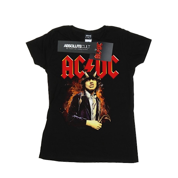 AC/DC Dam/Kvinnor Angus Highway To Hell Bomull T-shirt M Svart Black M