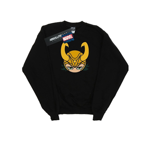 Marvel Boys Loki Close Up Sweatshirt 12-13 år Svart Black 12-13 Years