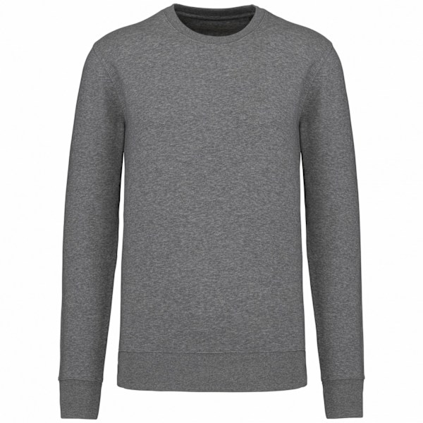 Kariban Unisex Adult Eco Friendly Crew Neck Sweatshirt L Grey H Grey Heather L