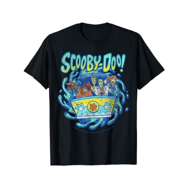 Scooby Doo Herr Group Shot T-shirt M Vintage Svart Vintage Black M