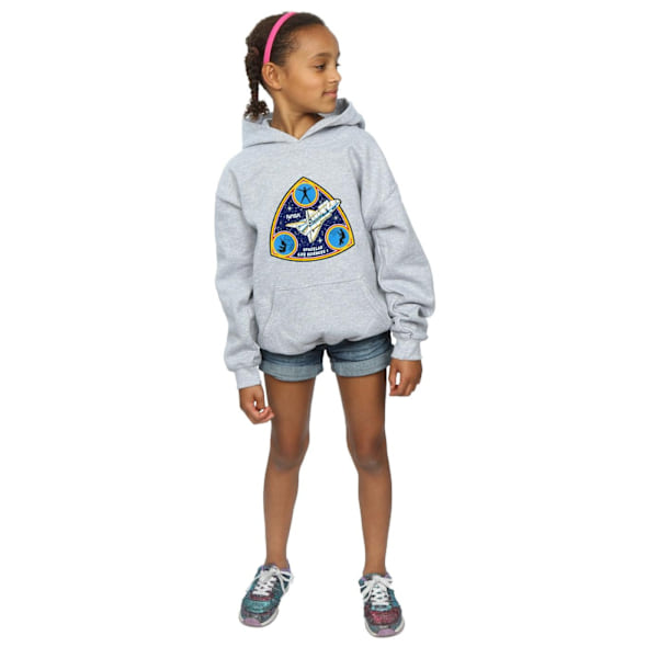 NASA Girls Classic Spacelab Life Science Hoodie 5-6 år Sport Sports Grey 5-6 Years