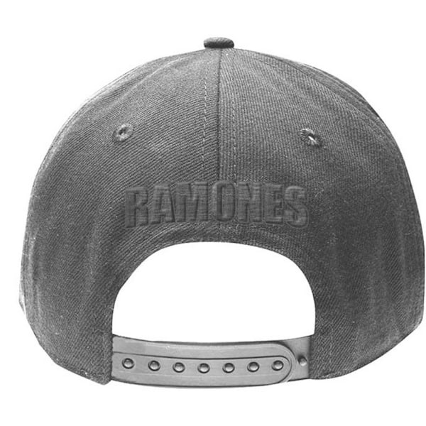 Ramones Unisex Vuxen President Sigill Snapback Cap En Storlek Grå Grey One Size