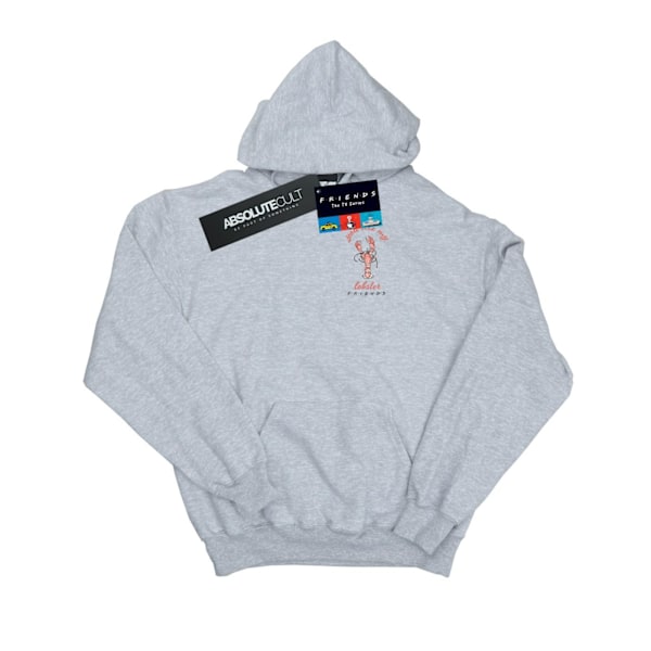 Friends Mens Lobster Chest Hoodie S Sports Grey Sports Grey S