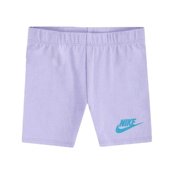 Nike Flickor Camper Randig T-shirt & Shorts Set 6-7 År Hydran Hydrangea 6-7 Years