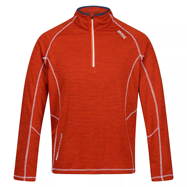 Regatta Yonder Snabbtorkande Fukttransporterande Halvblixtlås Fleece Rusty Orange S
