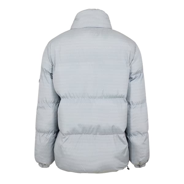 NY Concept Herrar Texturerad Dragkedjeficka Pufferjacka S Grå Grey S