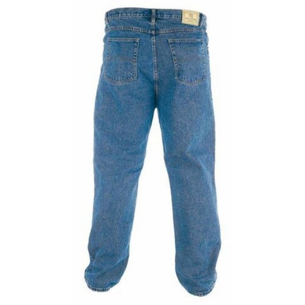 D555 Mens Rockford Comfort Fit Jeans 40R Stonewash Stonewash 40R