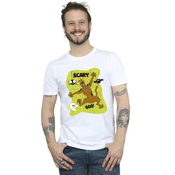 Scooby Doo Herr Scary Boo! Bomulls T-shirt 4XL Vit White 4XL