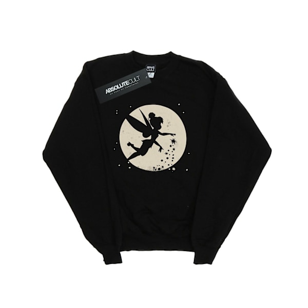 Disney Boys Tinkerbell Moon Cropped Sweatshirt 5-6 år Svart Black 5-6 Years