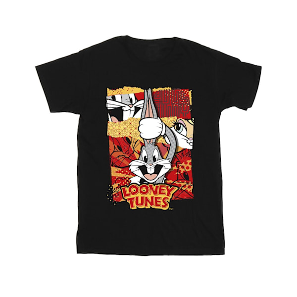 Looney Tunes Herr Bugs Kanin Comic Nyår T-shirt XXL Svart Black XXL