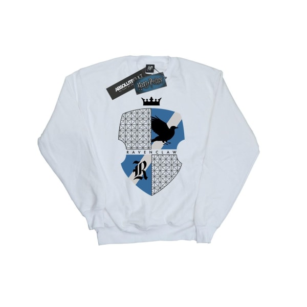 Harry Potter Dam/Dam Ravenclaw Shield Sweatshirt S Vit White S