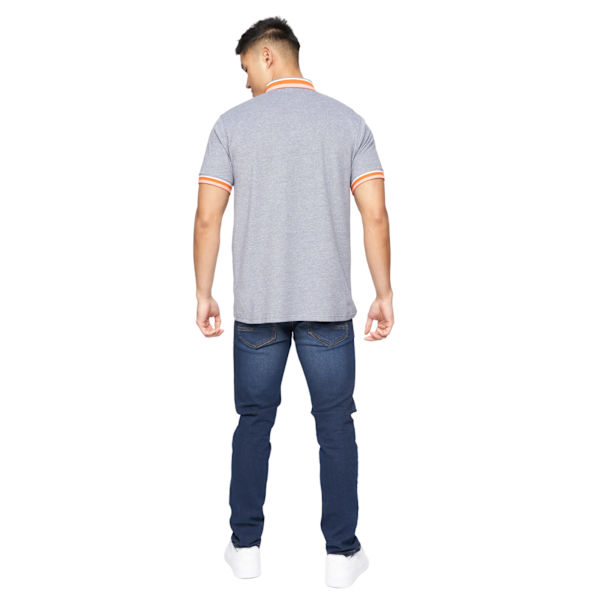 Crosshatch Herr Cratmoore Poloshirt S Mörkgrå Melange Dark Grey Marl S