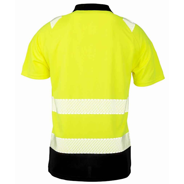 Result Äkta Återvunnen Säkerhets Polo Skjorta XXL-3XL Fluorescerande Fluorescent Yellow XXL-3XL