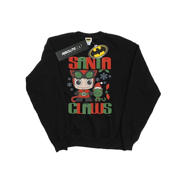 DC Comics Chibi Catwoman Santa Claws Sweatshirt XL Svart Black XL