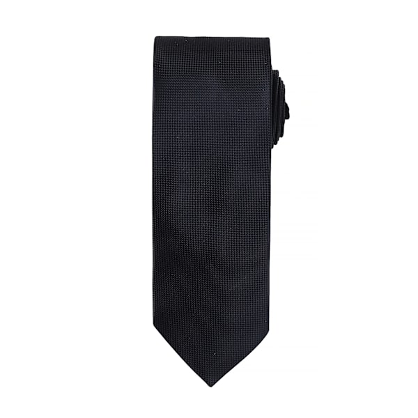 Premier Herr Micro Waffle Formell Arbetslips En Storlek Svart Black One Size