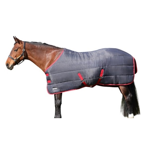 HYCONIC Standard-Neck 250g Häststalltäcke 6´ 6 Grå/Röd Charcoal/Red 6´ 6