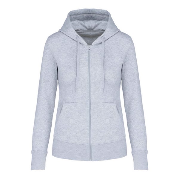 Kariban Dam/Kvinna Eco-vänlig Helzip-Hoodie M Oxford Grå Oxford Grey M