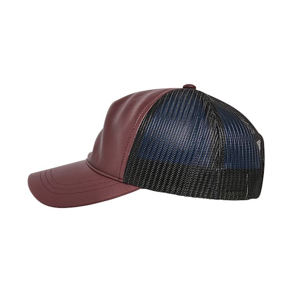 Flexfit Unisex Trucker Cap, En Storlek, Maroon/Svart Maroon/Black One Size