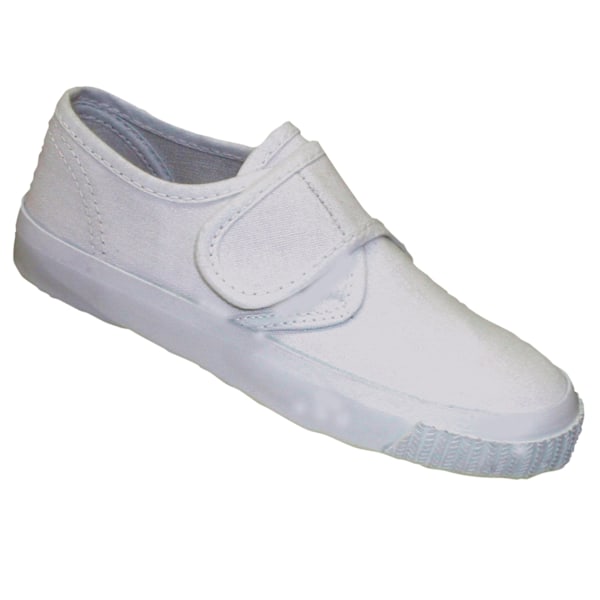 Mirak Plimsolls (BOXED) / Pojkar/Flickor Tränare / Unisex Plimsoll White 2.5 UK