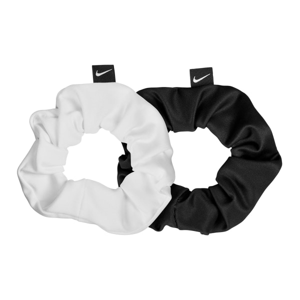 Nike Terrycloth hopsamlade hårband (paket med 2) One Size Black/W Black/White One Size