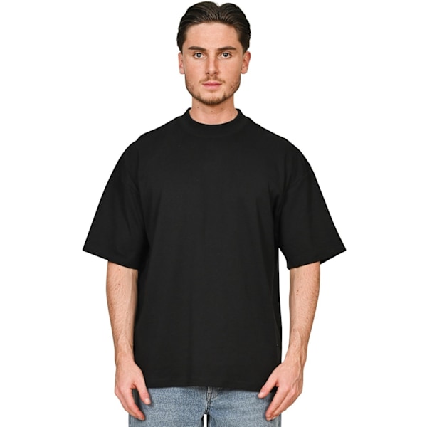 Casual Classics Unisex Vuxen Interlock Kammad Ringspunnen Bomull E Black 4XL