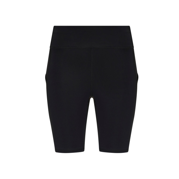 AWDis Cool Dam/Ladies Cool-Flex Shorts 14 UK Jet Black Jet Black 14 UK