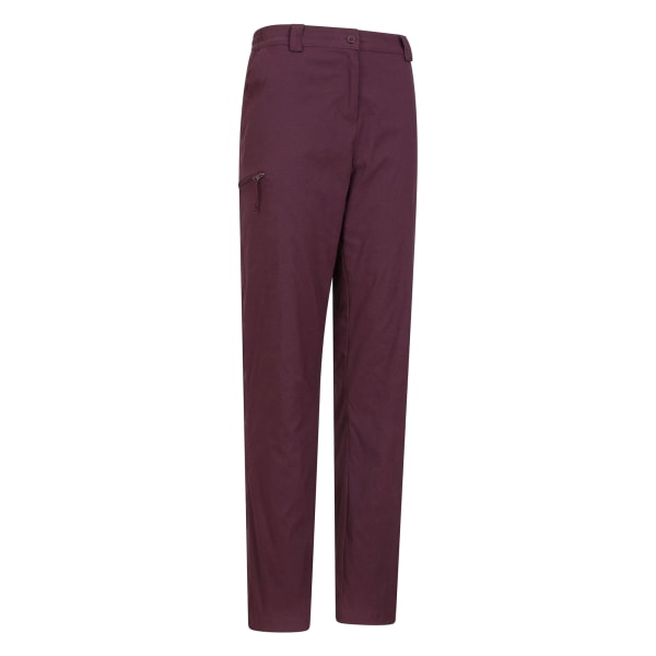 Mountain Warehouse Dam/Damer Vintervandrare Stretch Vandringsbyxor Burgundy 16 UK