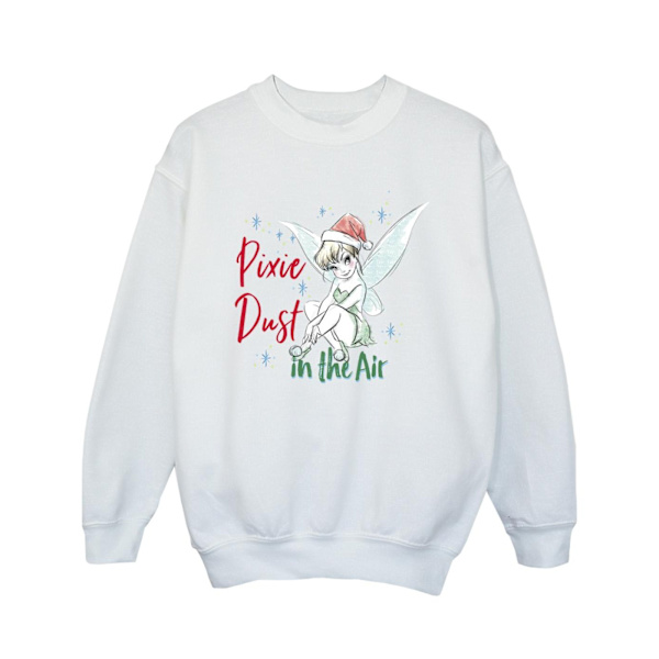 Disney Girls Tinker Bell Pixie Dust Sweatshirt 7-8 år Sport Sports Grey 7-8 Years