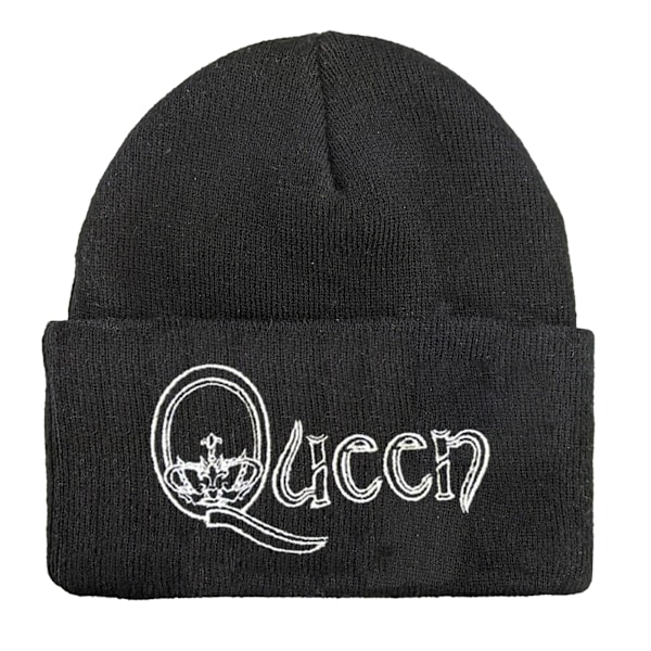 Amplified Unisex Vuxen Q Queen Lurex Mössa One Size Svart/Vit Black/White One Size