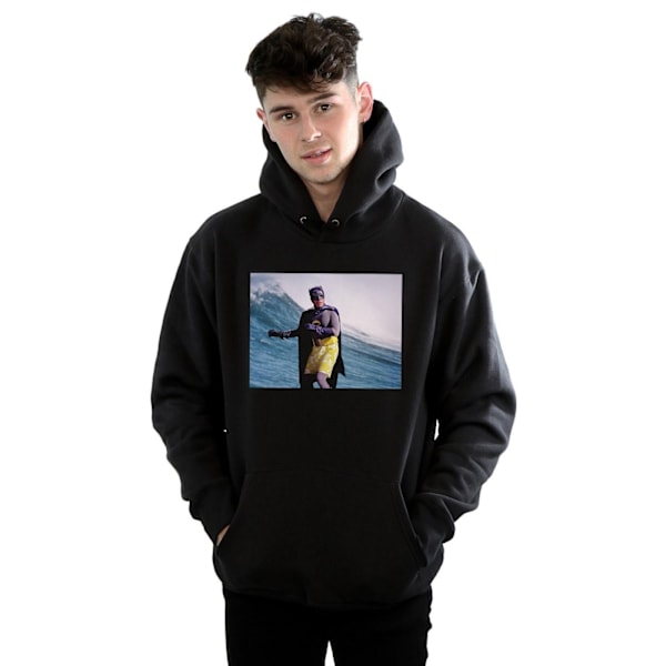 DC Comics Herr Batman TV-serie Surfing Still Hoodie XL Svart Black XL
