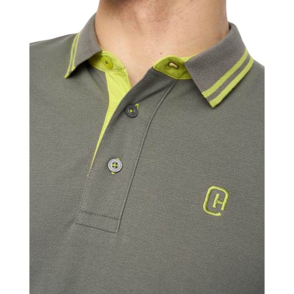 Crosshatch Herr Mackerby Pikétröja M Oliv Olive M