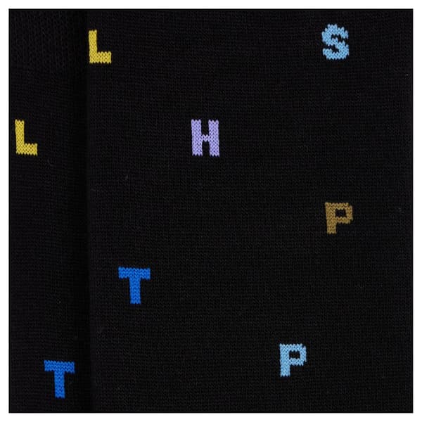 Paul Smith Herrstrumpor med text One Size Svart Black One Size