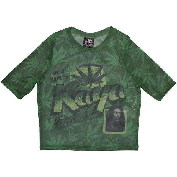Bob Marley Dam/Dam Kaya Crop Top 8 UK Grön Green 8 UK