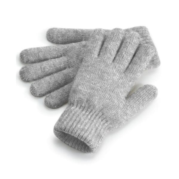Beechfield Dam/Dam Ribbade Manschetthandskar En Storlek Svart Black One Size