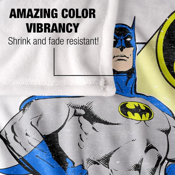 Batman Serietidningsfilt One Size Flerfärgad Multicoloured One Size