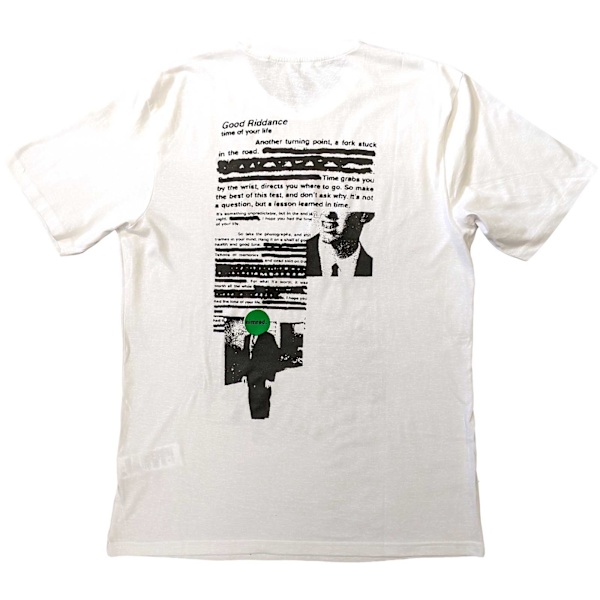 Green Day Unisex Adult Good Riddance Bomull T-shirt M Vit White M
