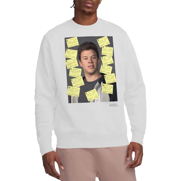 American Vandal Unisex Vuxen Detention Sweatshirt M Vit White M