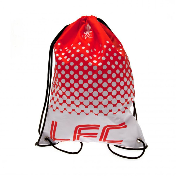 Liverpool FC Fade Design Gymväska med dragsko 44 x 33cm Röd/Vit Red/White/Black 44 x 33cm