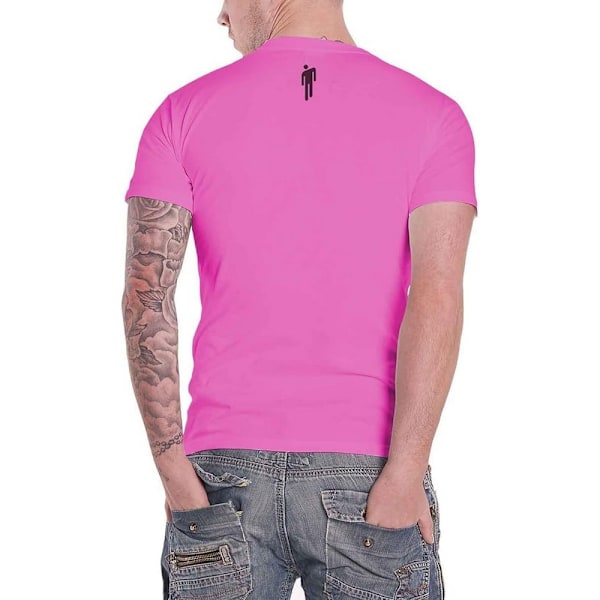 Billie Eilish Unisex Adult Blohsh Racer Logo T-Shirt XL Rosa Pink XL