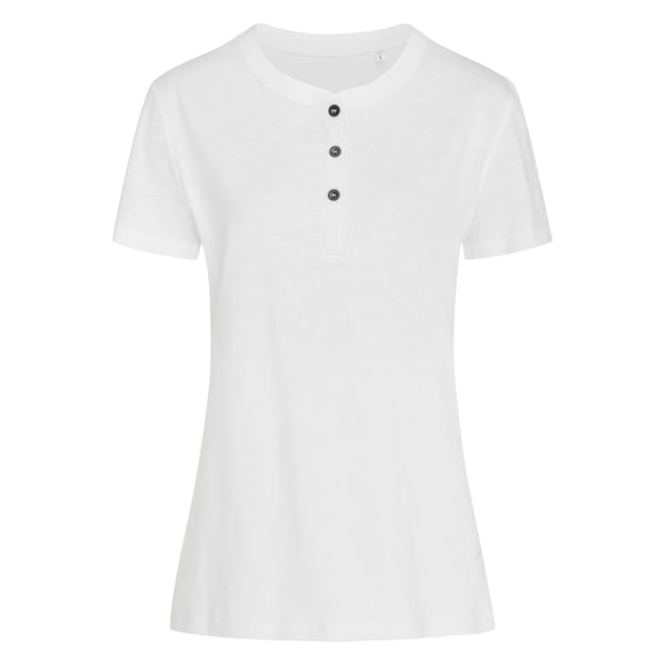 Stedman Sharon Dam/Dam Henley Tee M Vit White M