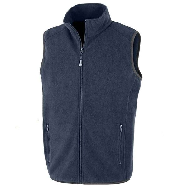 Result Äkta Återvunnen Herr Polarthermic Fleece Kroppsvärmare M Navy M