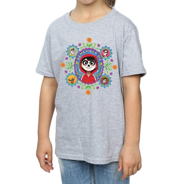 Coco Girls Remember Me Bomull T-shirt 9-11 år Sports Grey Sports Grey 9-11 Years