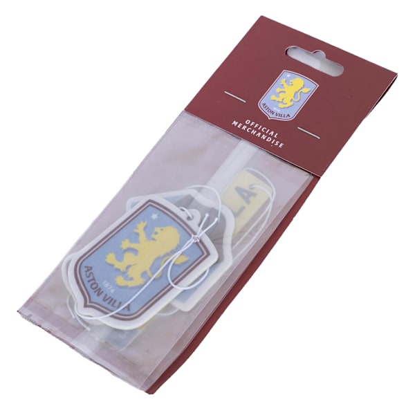 Aston Villa FC Luftfräschare med Blandade Designer (3-pack) One S Blue/Claret One Size
