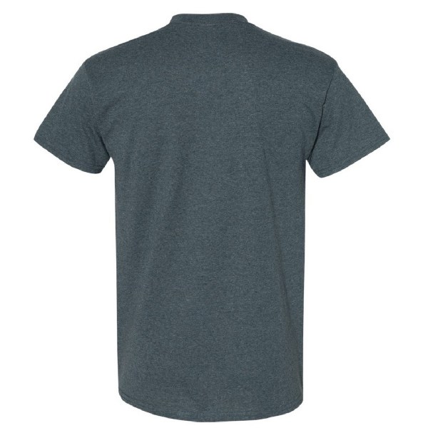 Gildan Herr kraftig bomull kortärmad T-shirt M Heliconia Heliconia M