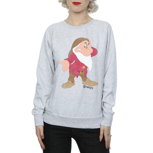 Snövit och de sju dvärgarna Dam/Dam Classic Grumpy He Heather Grey L