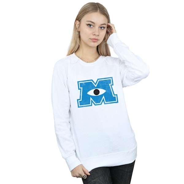 Disney Womens/Ladies Monsters University Monster M Sweatshirt X White XL